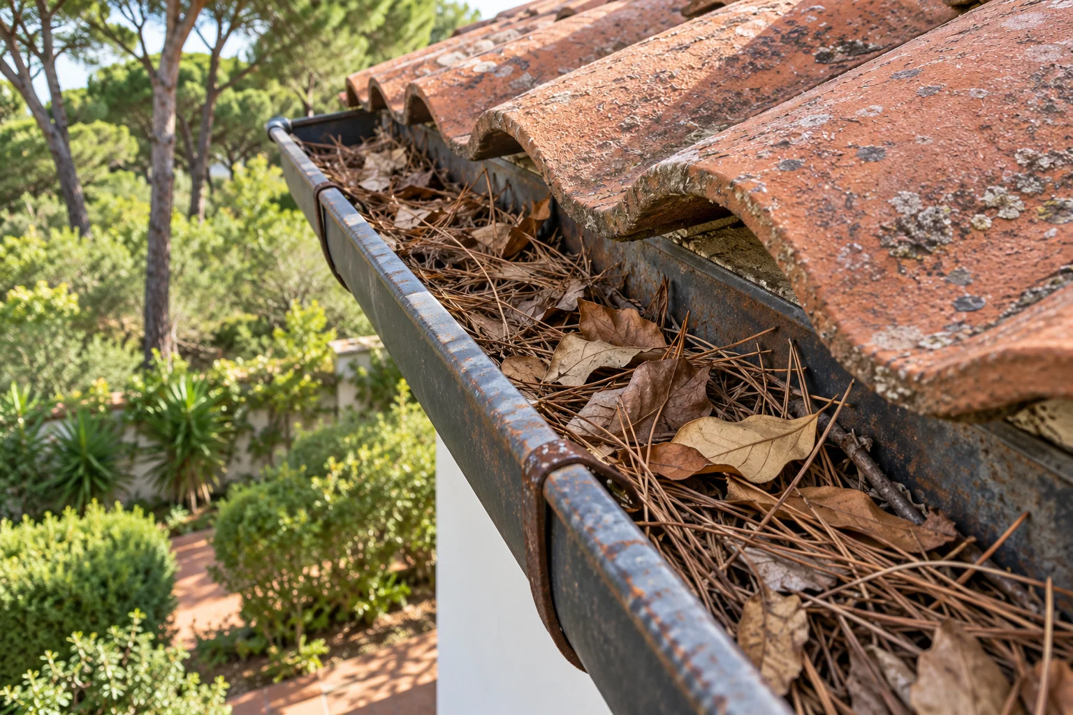 Limpieza y mantenimiento de canalones en Huelva